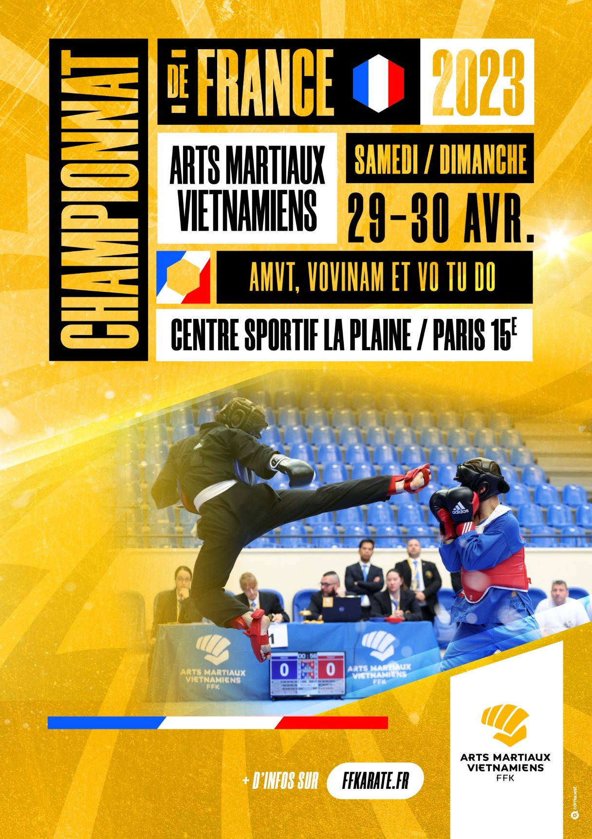 FFK - Championnat de France - AMV COMBAT - 2023
